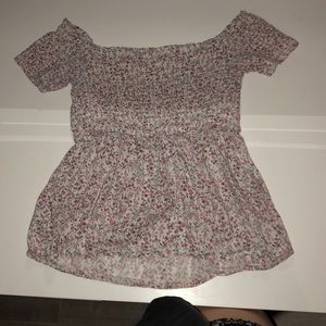 Off the shoulder top